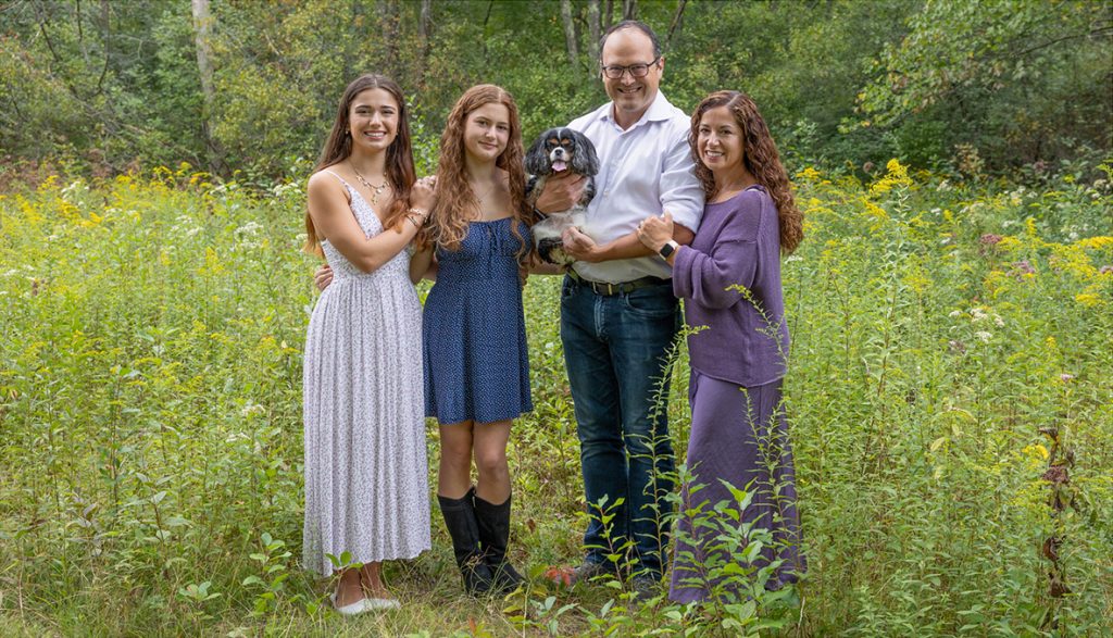 Natalie Pauli, MD and family 